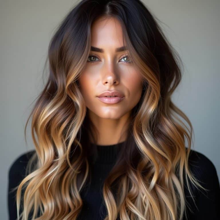 Golden Beige Blonde Highlights