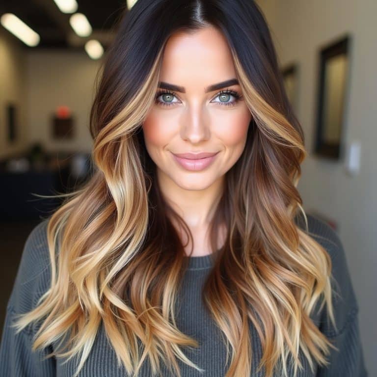 Honey Blonde Balayage