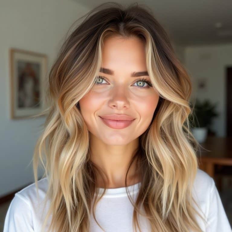 Sandy Blonde and Brown Blend