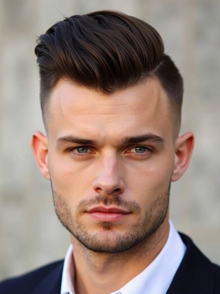 Short Pompadour