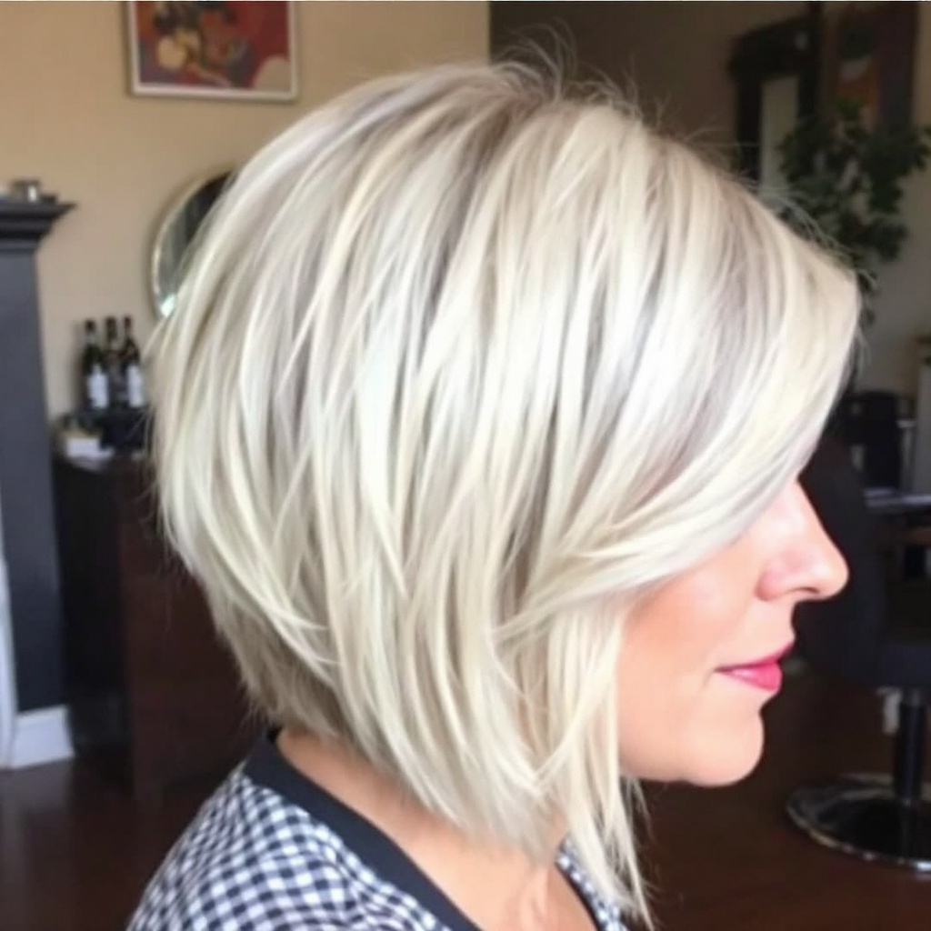 Classic Shag Hairstyle with Face-Framing Layers