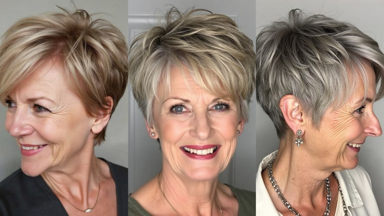 Pixie Hairstyles For Women Over 50 Years