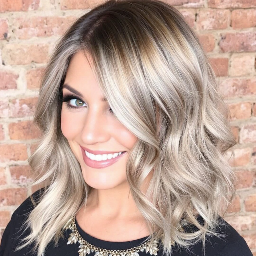 Layered Balayage Haircut For Women