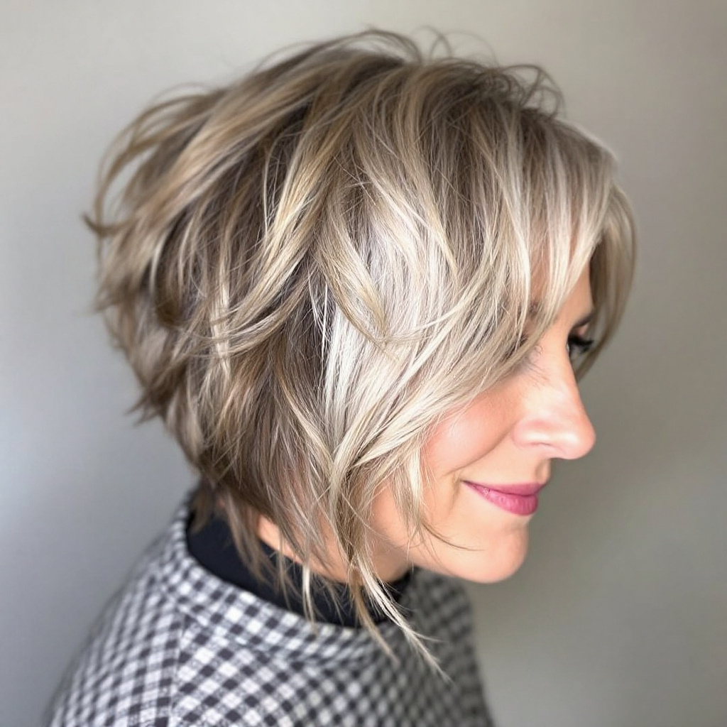 Long Layered Pixie Cut For Women