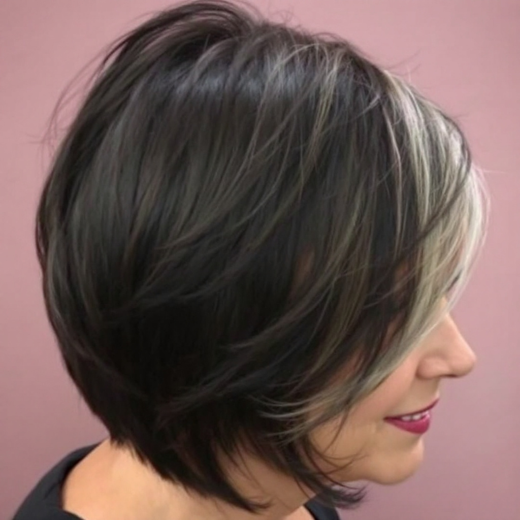 Short Shag Women Haircut Over 55