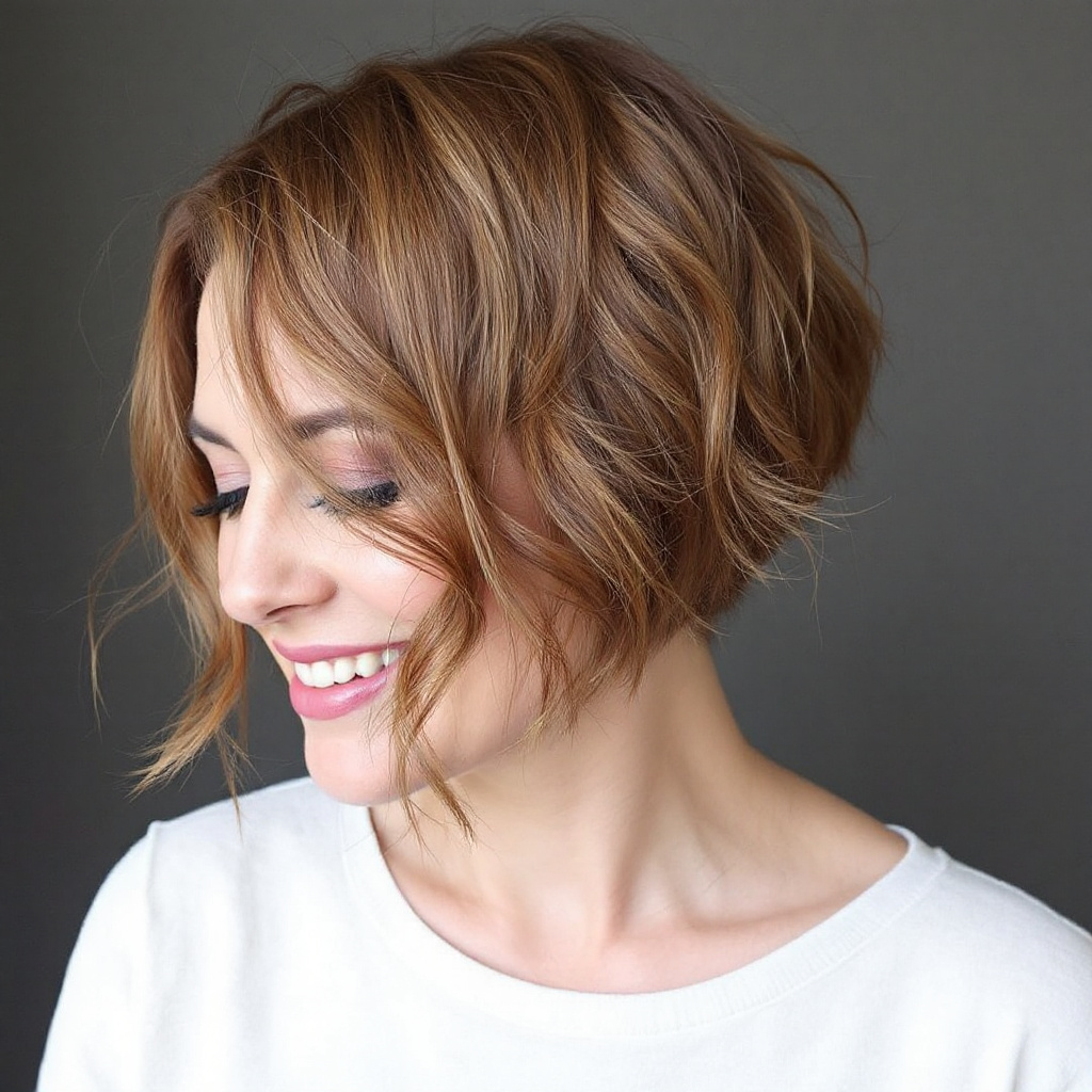 Wavy Pixie Coolest Short Haircut for Women to Try